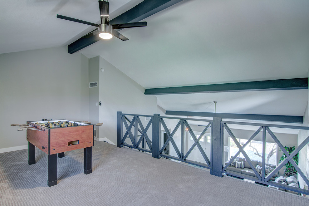 Inspiration for a transitional home design remodel in Phoenix