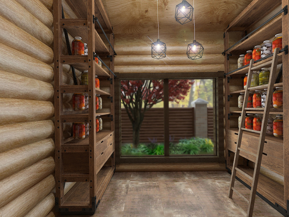 деревянный дом