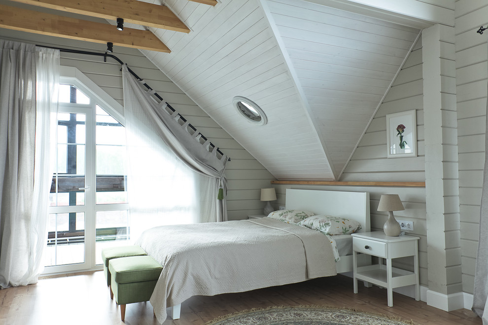 Деревянный гостевой дом в скандинавском стиле