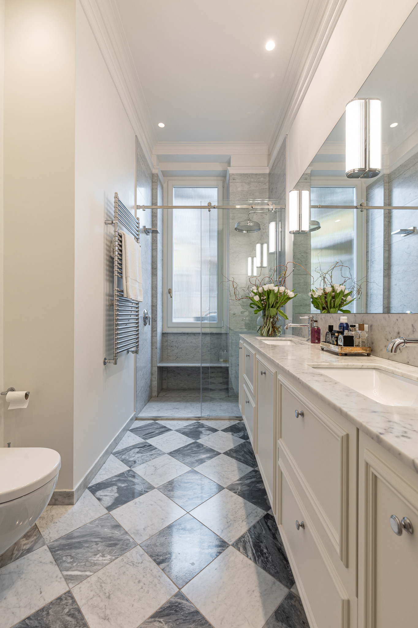 Bagno in marmo