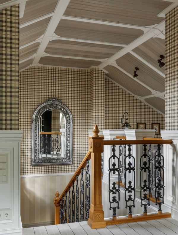 Интерьер дуплекса в поселке Бристоль Московская область. Правое крыло