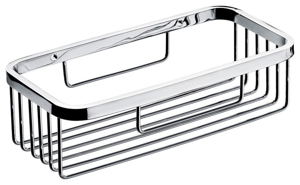 Polished Chrome Shower Basket, System 3545.001.08 Contemporary
