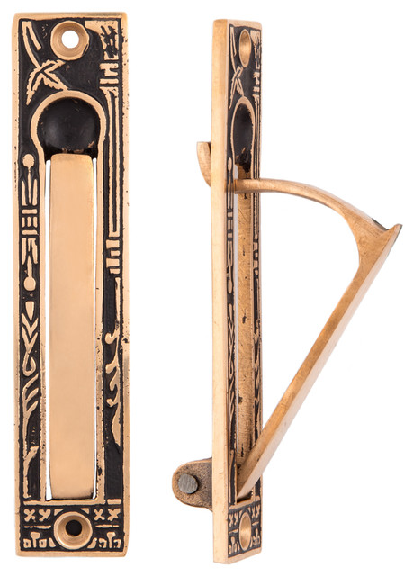 Cabinet Pocket Door Hardware broken leaf pocket door edge pull - mediterranean - cabinet and Cabinet Pocket Door Hardware broken leaf pocket door edge pull - mediterranean - cabinet and