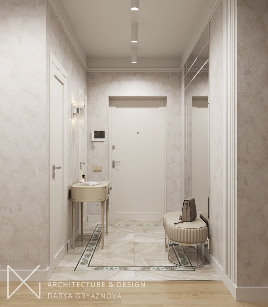 Монохромная городская квартира