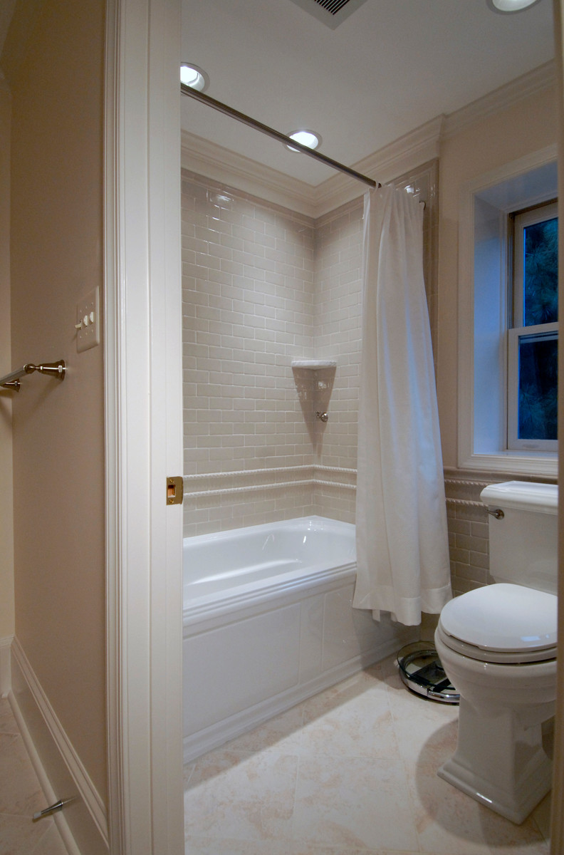 Inspiration for a transitional bathroom remodel in DC Metro