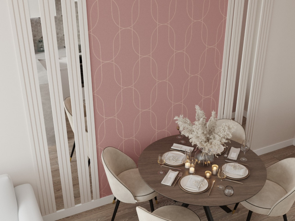 Кухня-гостиная в стиле контемпорари