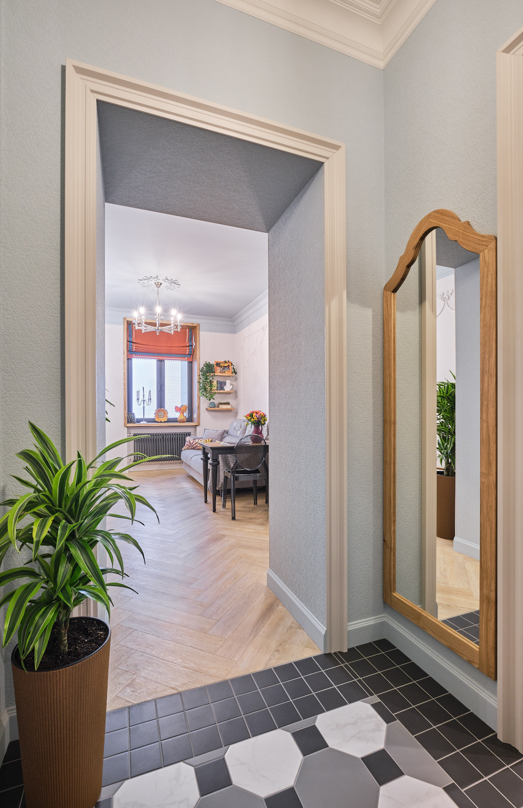 Интерьерная съёмка квартиры в сталинке на Кутузовском проспекте(Москва)