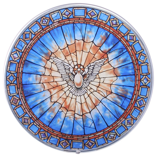 Holy Spirit Replica Stained Glass Window Victorian Stained Glass