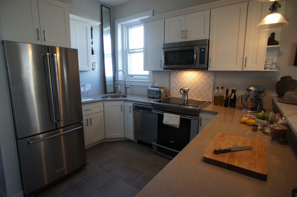 South Boston Penthouse Kitchen