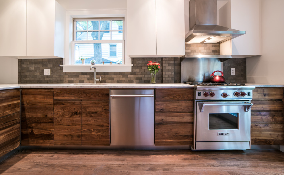 Mountain style kitchen photo in Philadelphia