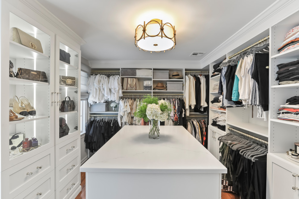 Closet - transitional closet idea