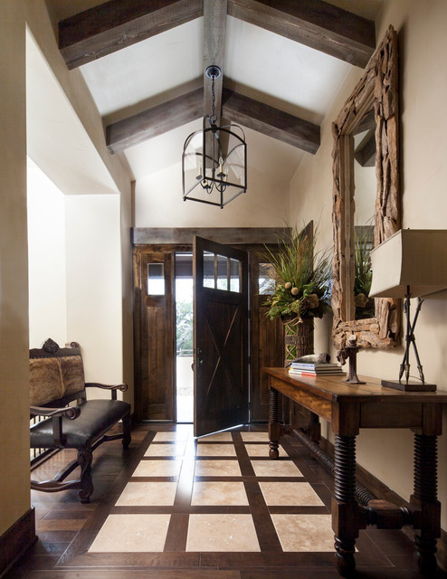 Rustic Retreat rustikal-eingang