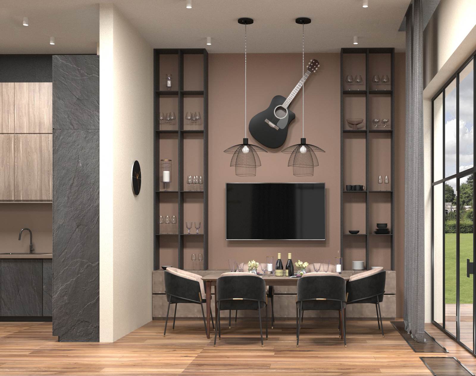 Дизайн-проект загородного дома 300 кв.м