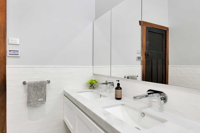 Merewether- Renovation contemporary-bathroom