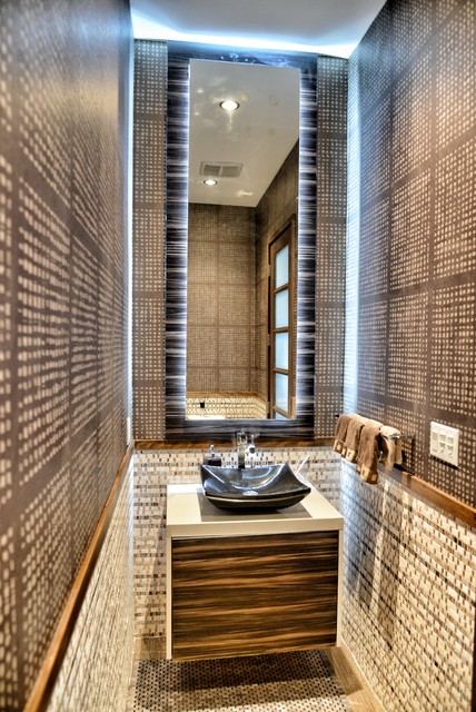 Concha Residence contemporaneo-bagno-di-servizio