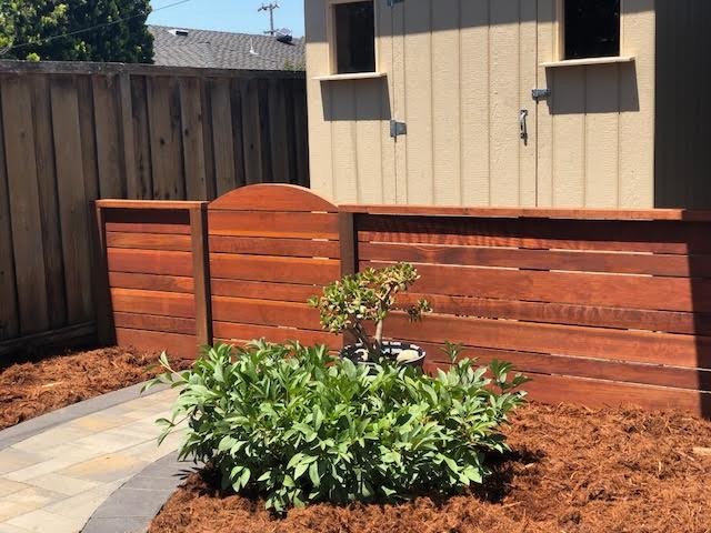 Backyard Water Feature & Firepit