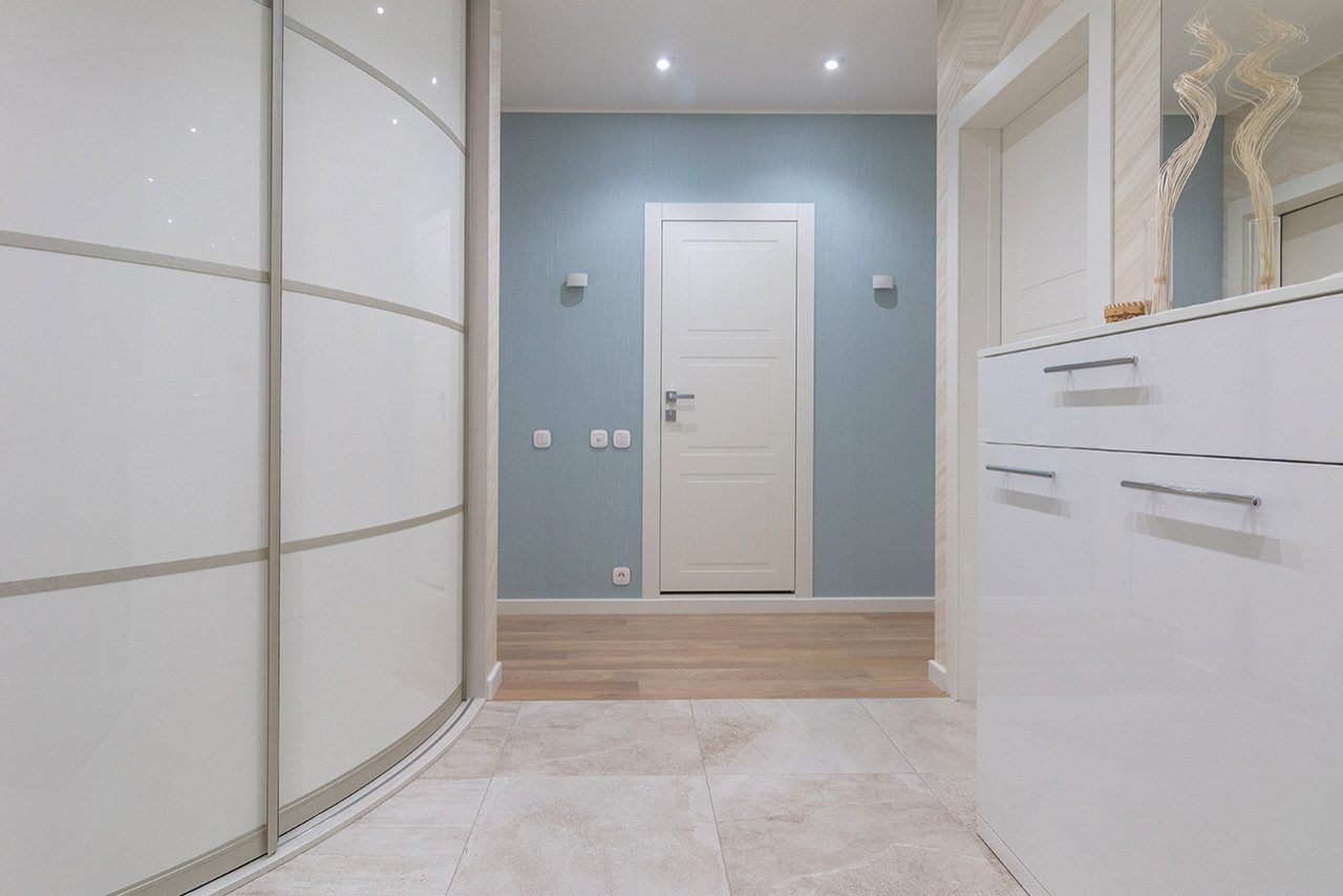 Дизайн четырехкомнатной квартиры в ЖК "Лучи".