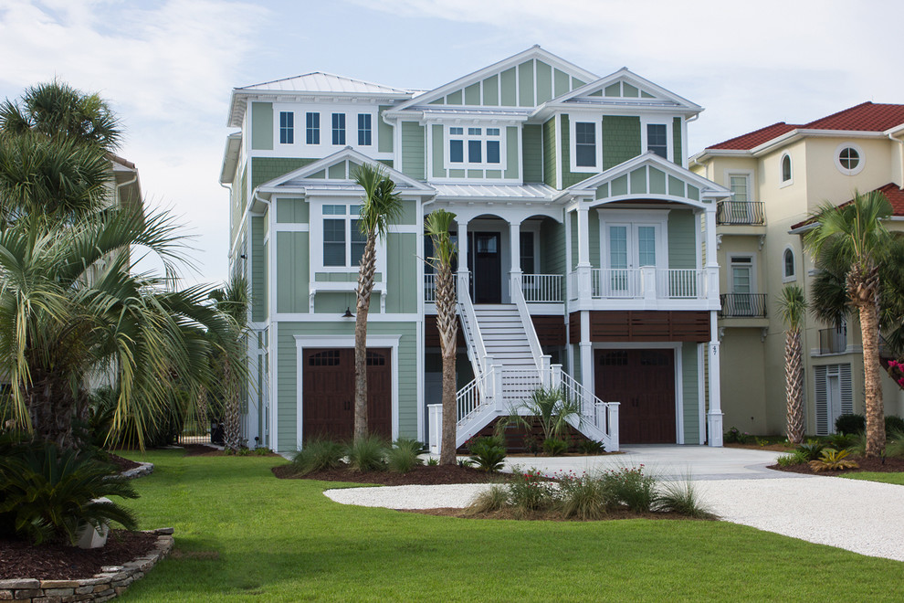 Beach style exterior in Other.