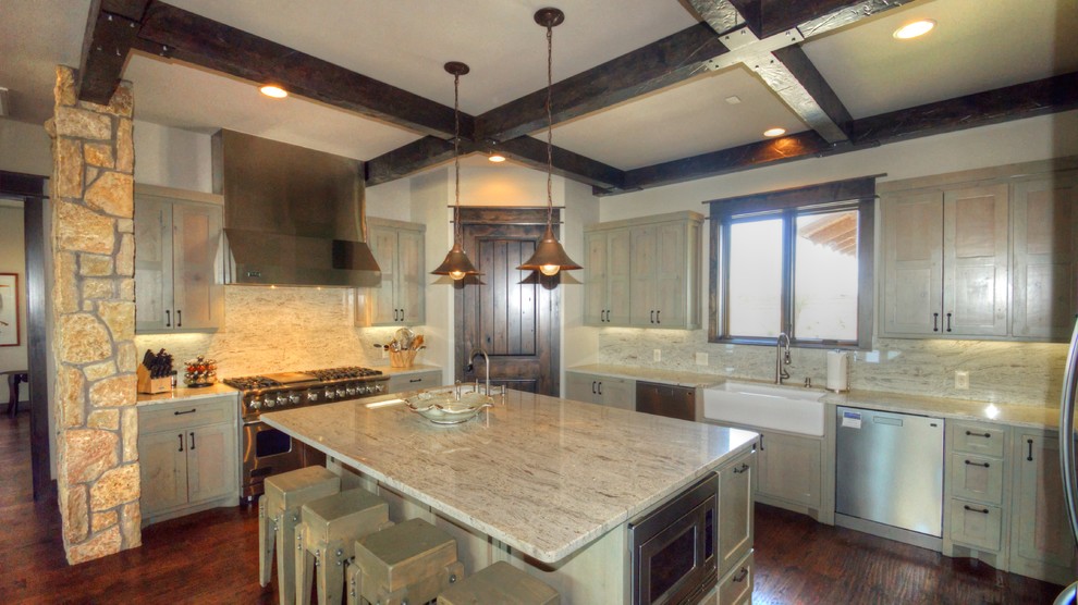 The Texas House - Traditional - Kitchen - Dallas - by Anderson Fine Homes