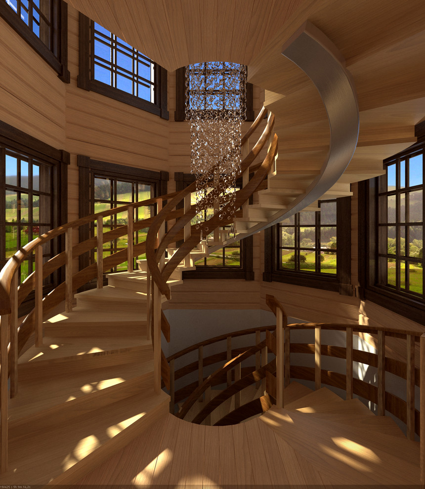 Частный дом из клееного бруса