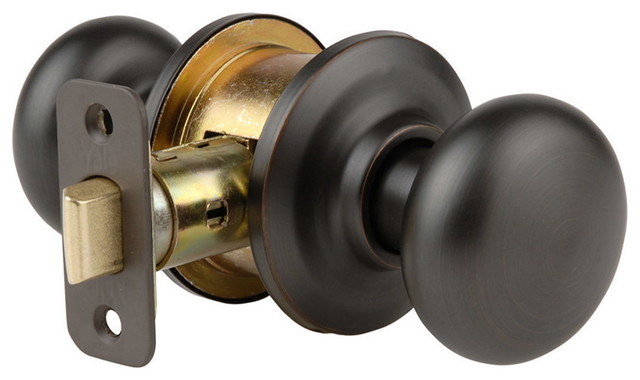 Yale Cambridge Knob Passage Zinc Transitional Doorknobs By