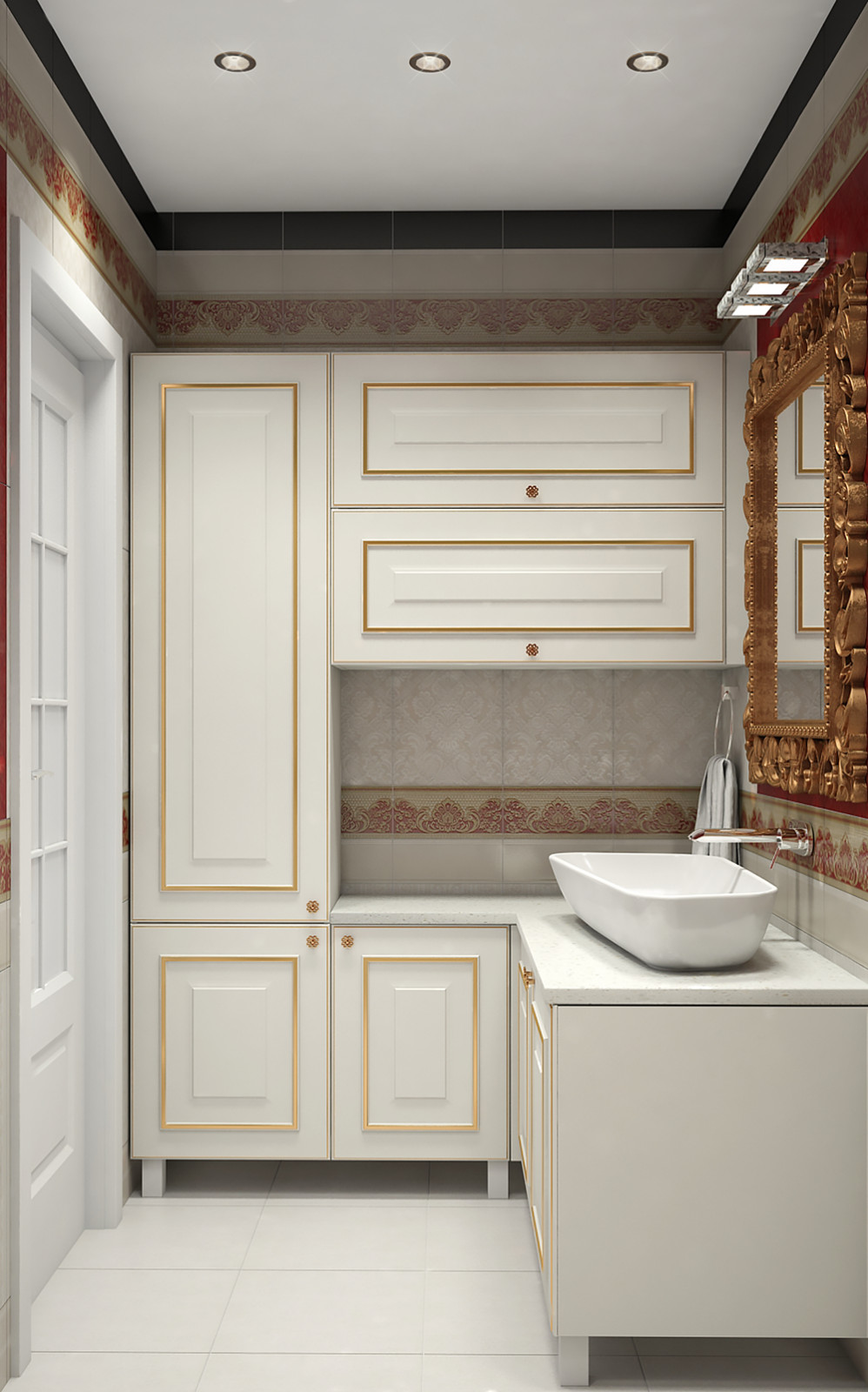 Дизайн интерьера 4-х комнатной квартиры S-79,0кв.м.