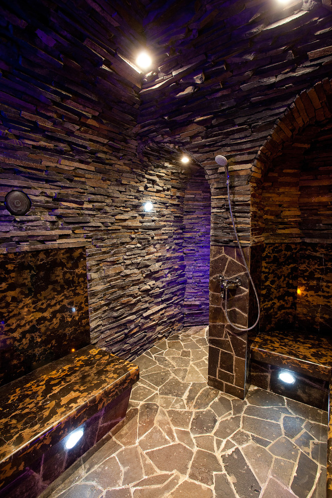 Баня из шунгита