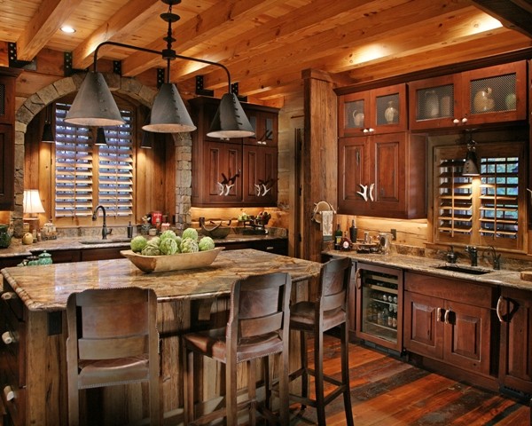 Wild Turkey Lodge Traditional Kitchen  Atlanta by 