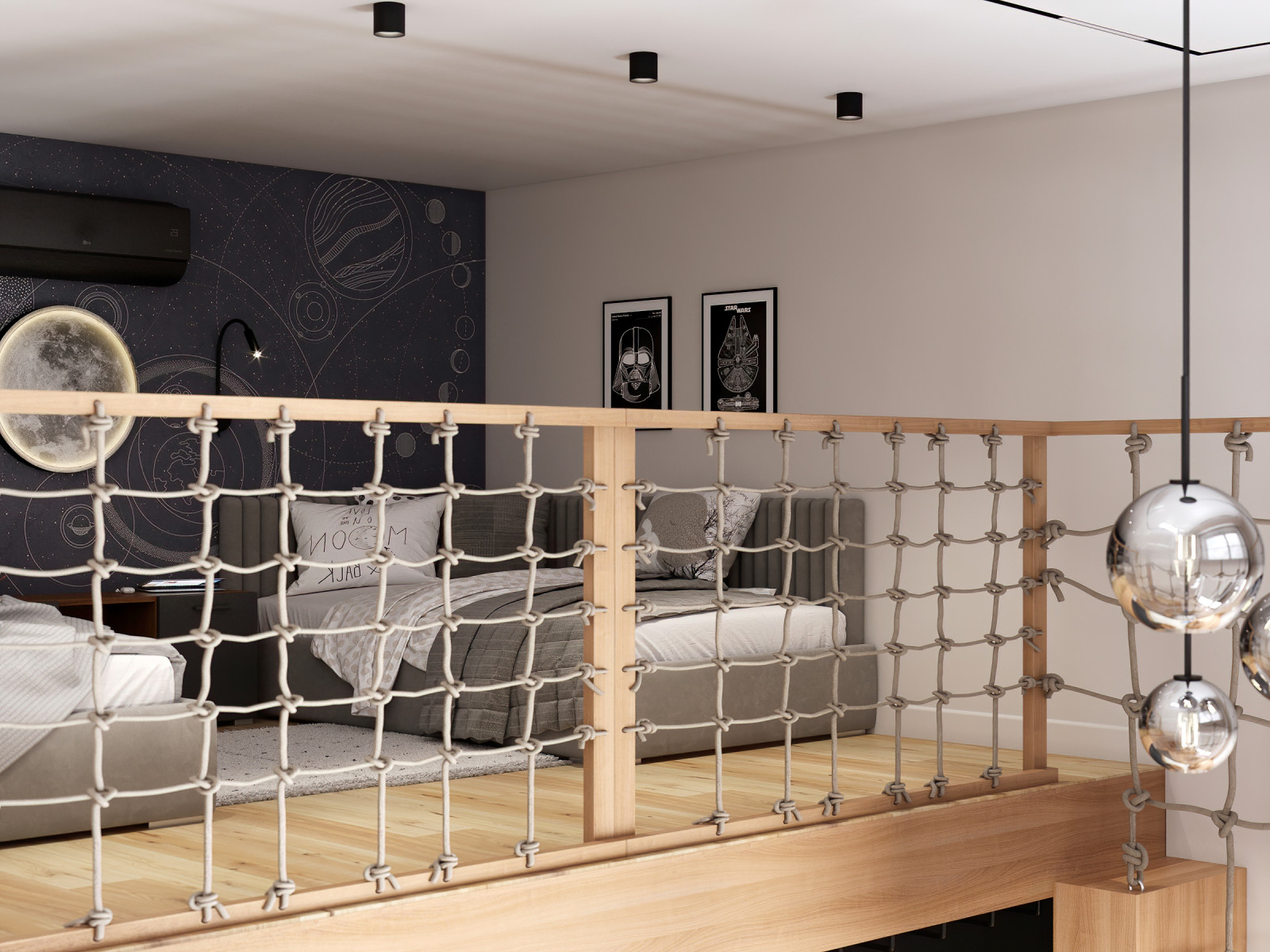 Двухуровневая квартира в стиле "ваби-саби". ЖК Событие