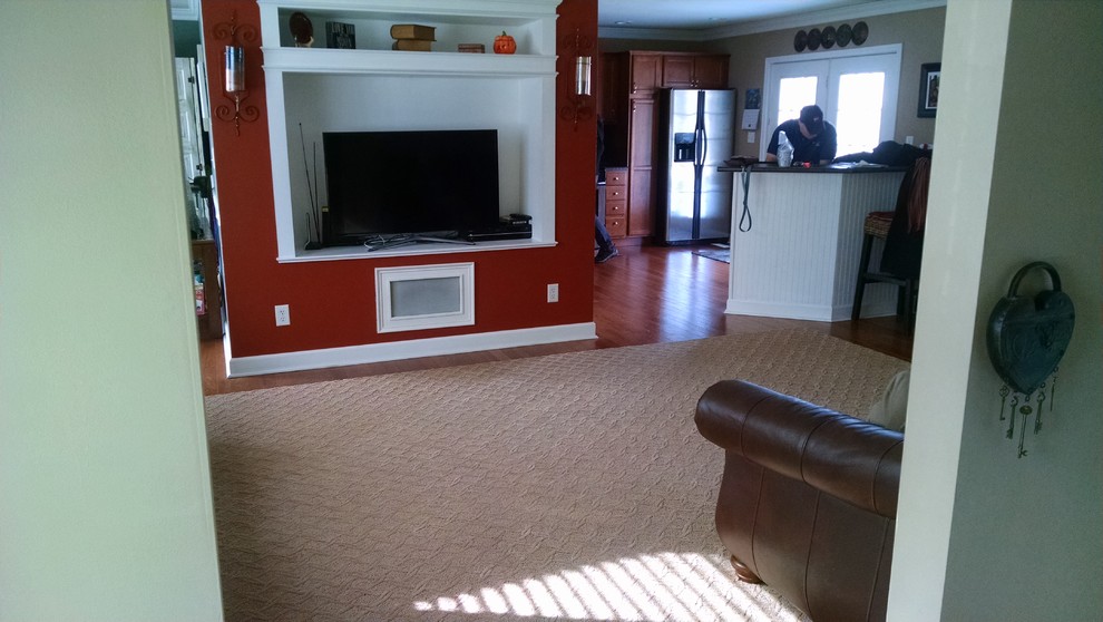 How to take focus off (or repurpose) built in TV nook?