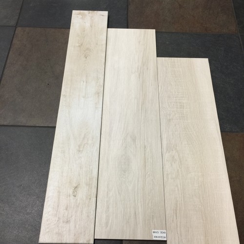 Rectified vs non rectified wood look plank porcelain