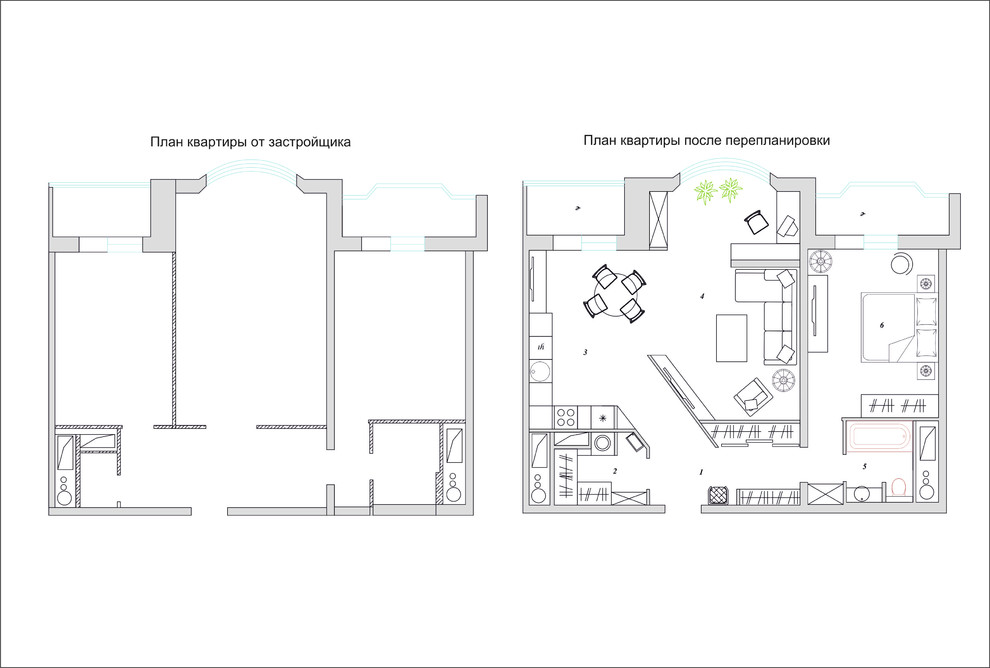 Сливочное настроение. Квартира для молодой семьи на ул. Кастанаевская