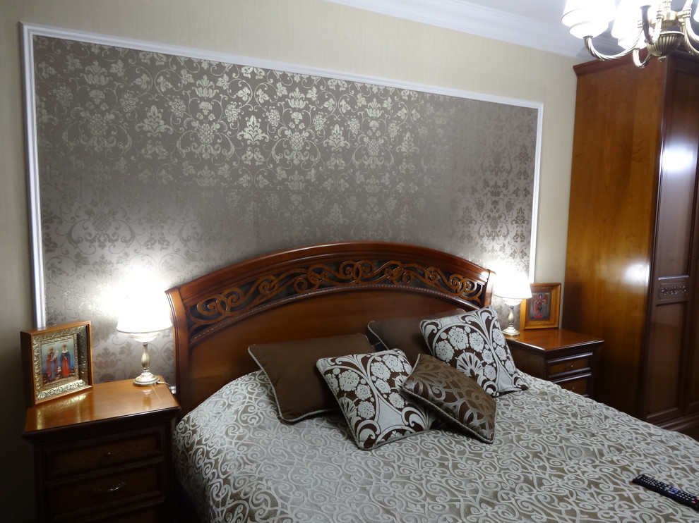 Квартира в классическом стиле. Спальня.