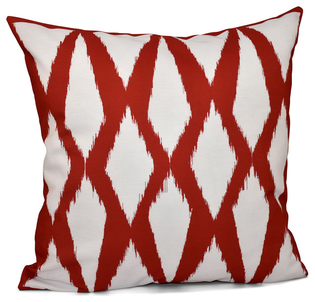 E by design Decorative Pillow Red