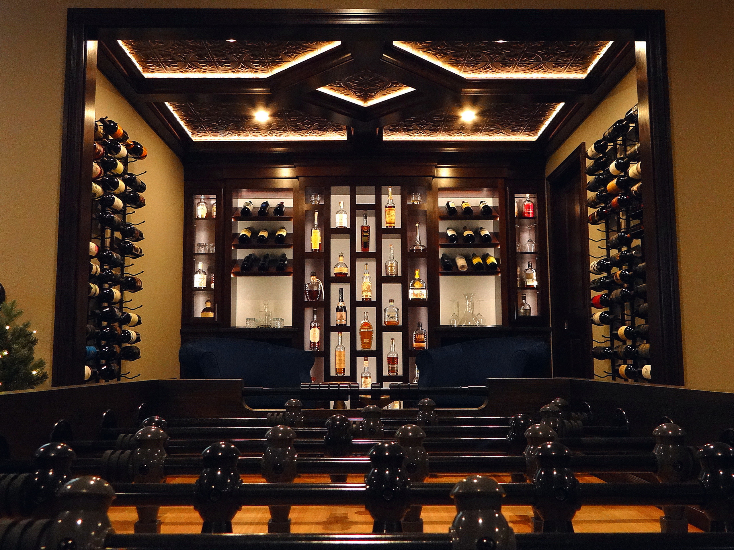 Sussex Residence - Lower Level Wine Room