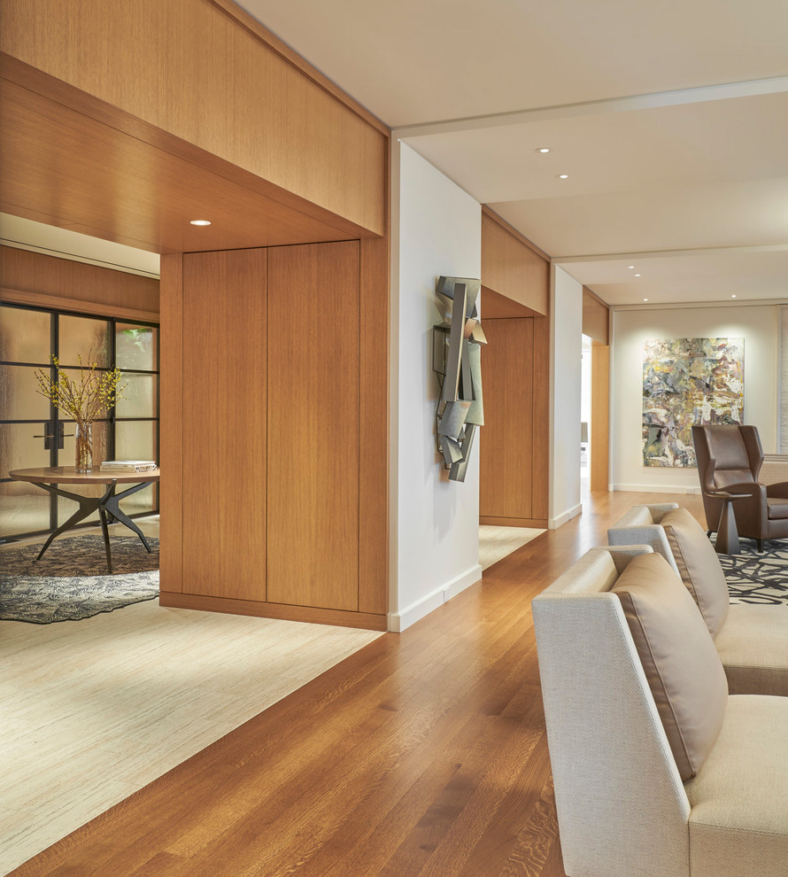 An Understated Welcome Home Modern Living Room Chicago By Kadlec Architecture Design