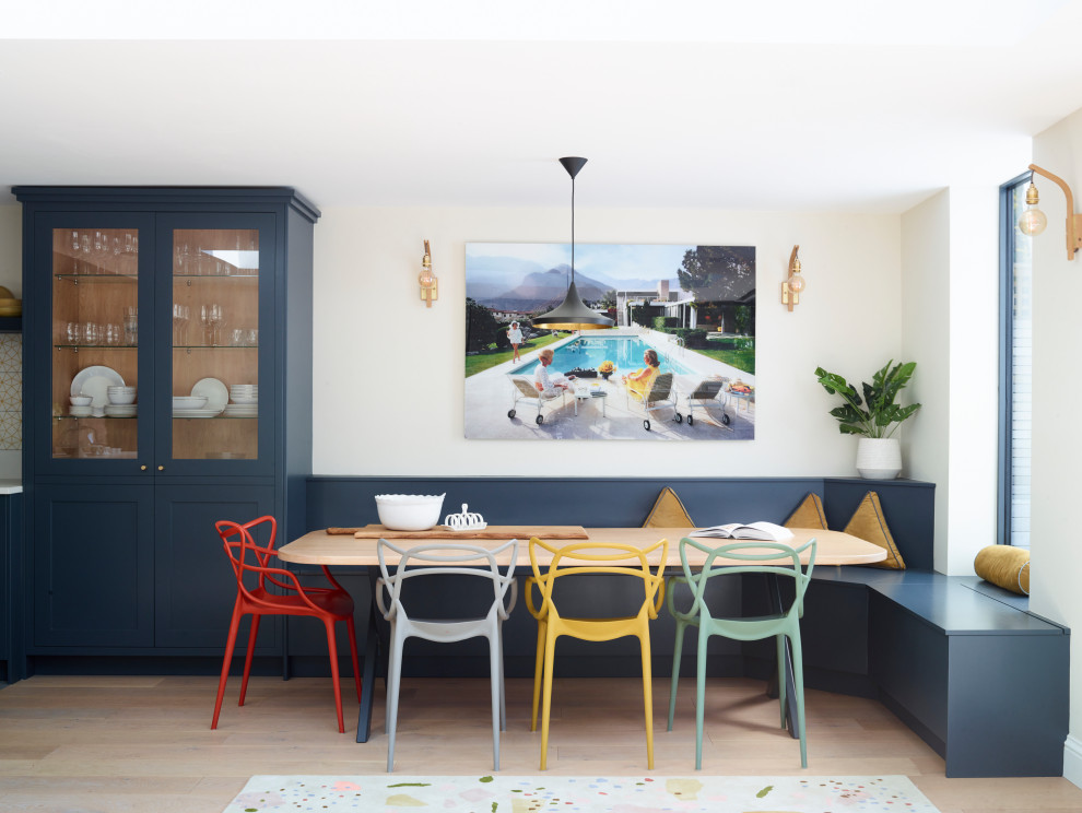 Design ideas for a contemporary kitchen in London.