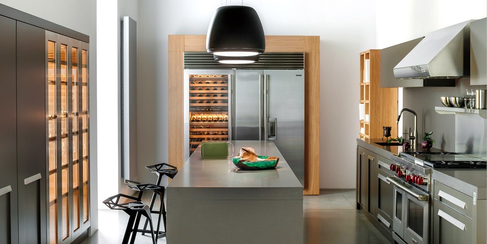 Винные шкафы в интерьере