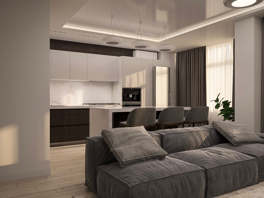 дизайн-проект интерьера квартиры по ул. Толстого