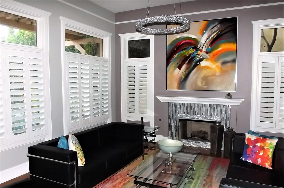 Plantation Shutters for Modern Homes Modern Living Room