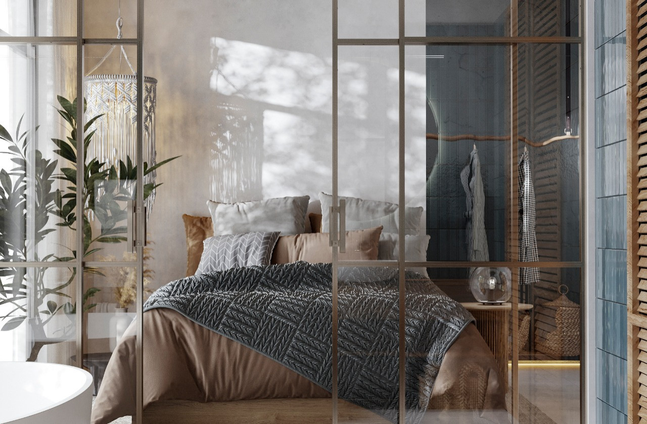 Ваби-саби в доме у озера