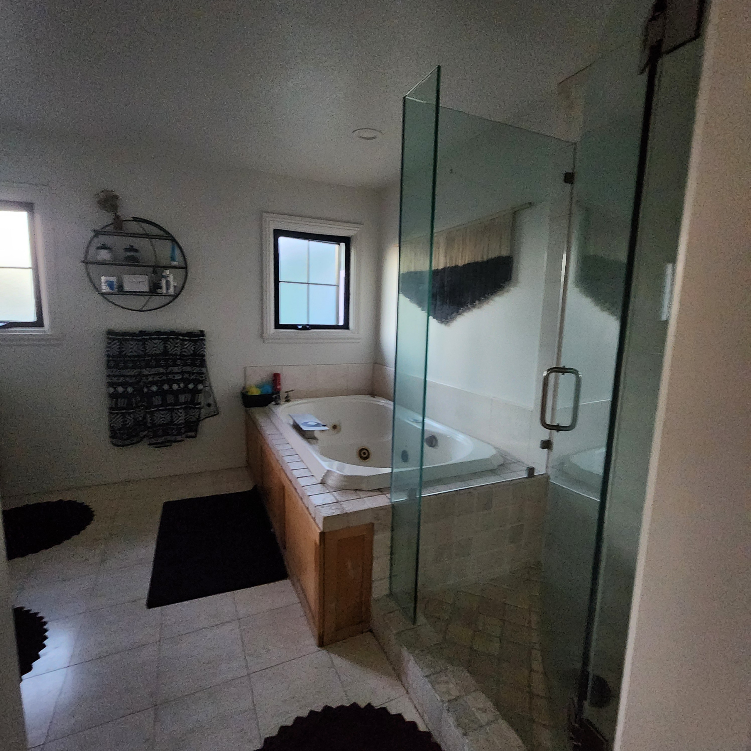 Classic Modern Rustic Primary Bathroom