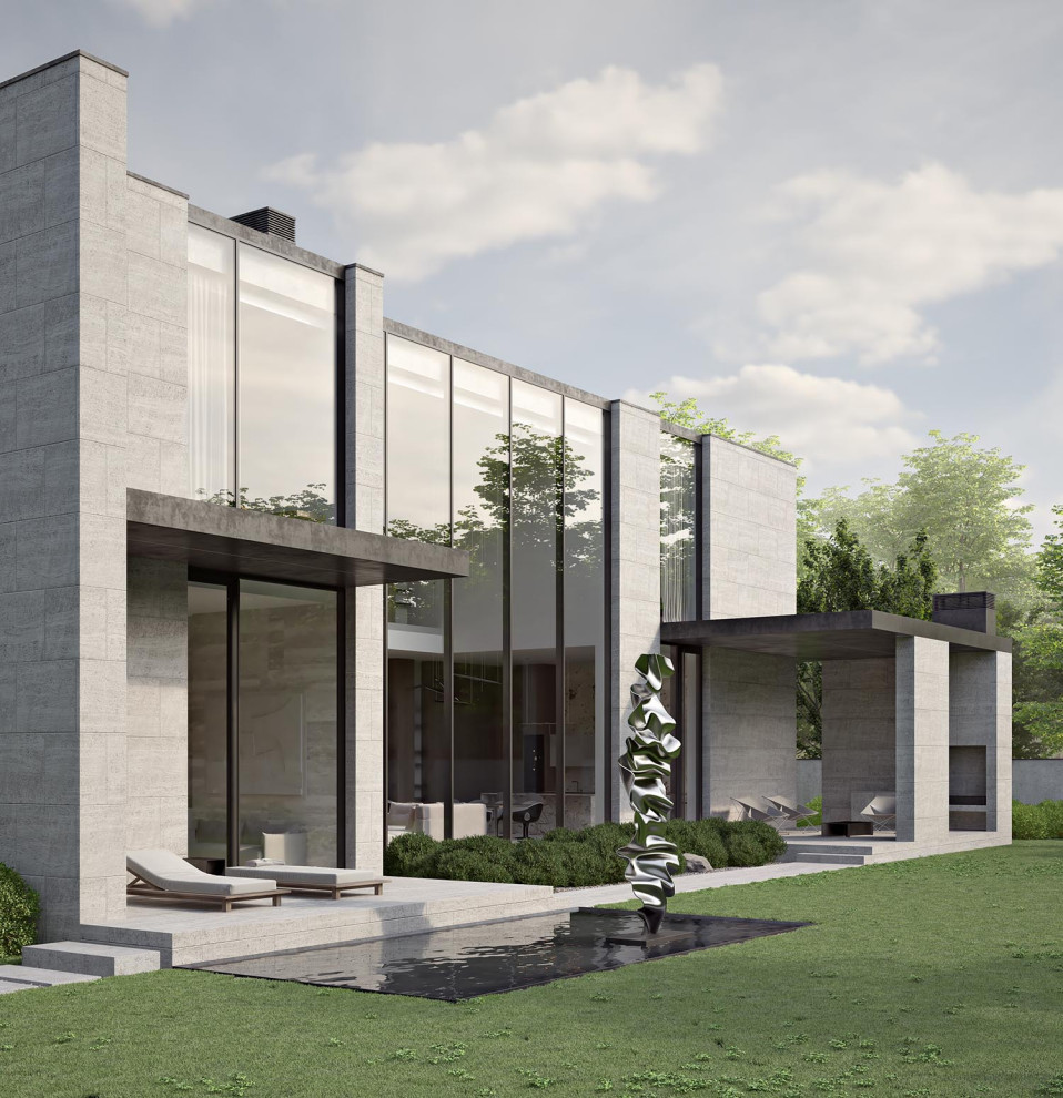 Модерн в 2 этажа