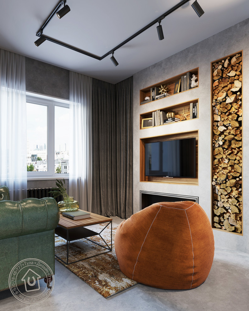 Дизайн-проект гостиной г. Тула, ул. Михеева