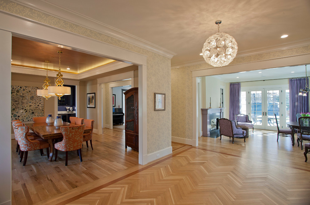 Inspiration for a transitional entryway remodel in DC Metro