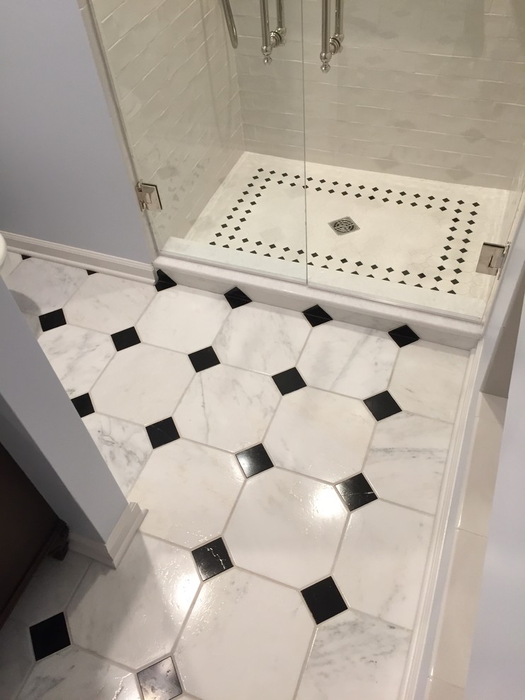 Master bathroom floor tile