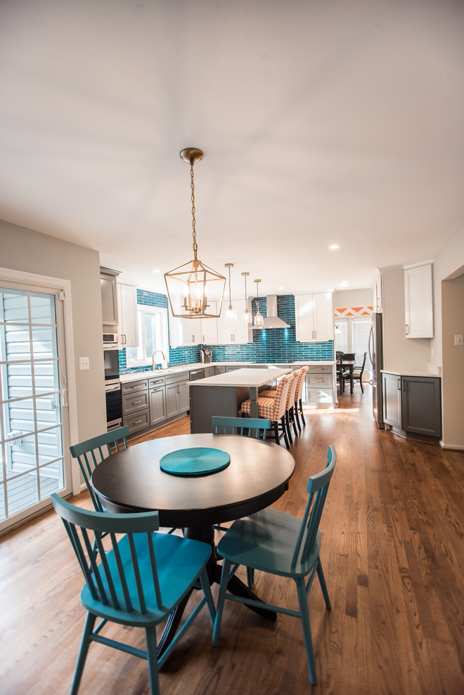 Inspiration for a transitional kitchen remodel in Baltimore