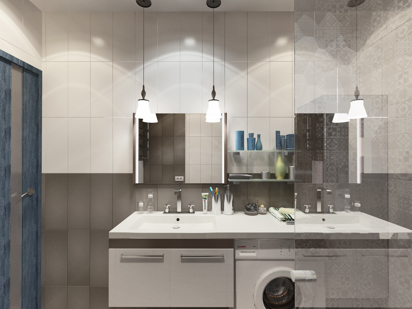 Дизайн интерьера однокомнатной квартиры.Современная класиика