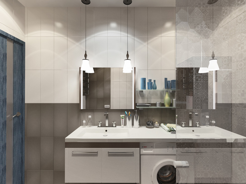 Дизайн интерьера однокомнатной квартиры.Современная класиика