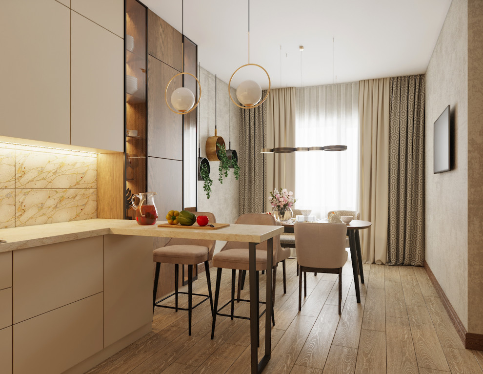 Современный интерьер кухни